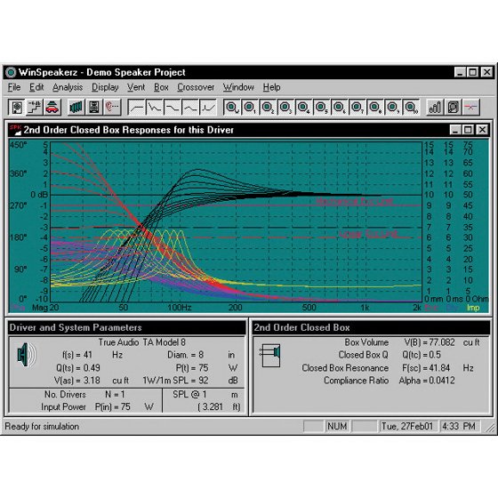 Speaker Audio Simulation Software Speaker Audio Simulation Software