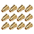 thumbnail image 2 of Guitar String , Iron Guitar Ferrules Effective Vibration Add Pressure 12Pcs Easy To Install  For Electric Guitars Gold,Black, 2 of 8