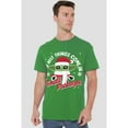 thumbnail image 2 of Star Wars: The Mandalorian Mens Grogu Snowflake T-Shirt, 2 of 4