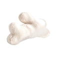 thumbnail image 4 of Almohada de juguete de peluche, cojín de viaje decorativo relleno, juguete de peluche para acurrucarse para el hogar Blanco perfke Juguetes de peluche, 4 of 9