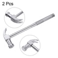 thumbnail image 3 of Unique Bargains 2Set 6 in 1 Mini Multifunction Claw Hammer with Slotted Phillips Screwdriver, 3 of 5