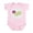 Petal Pink, variant on CafePress - TRIPLETS 1 Of 3 Infant Bodysuit - Baby Light Bodysuit, Size Newborn - 24 Months