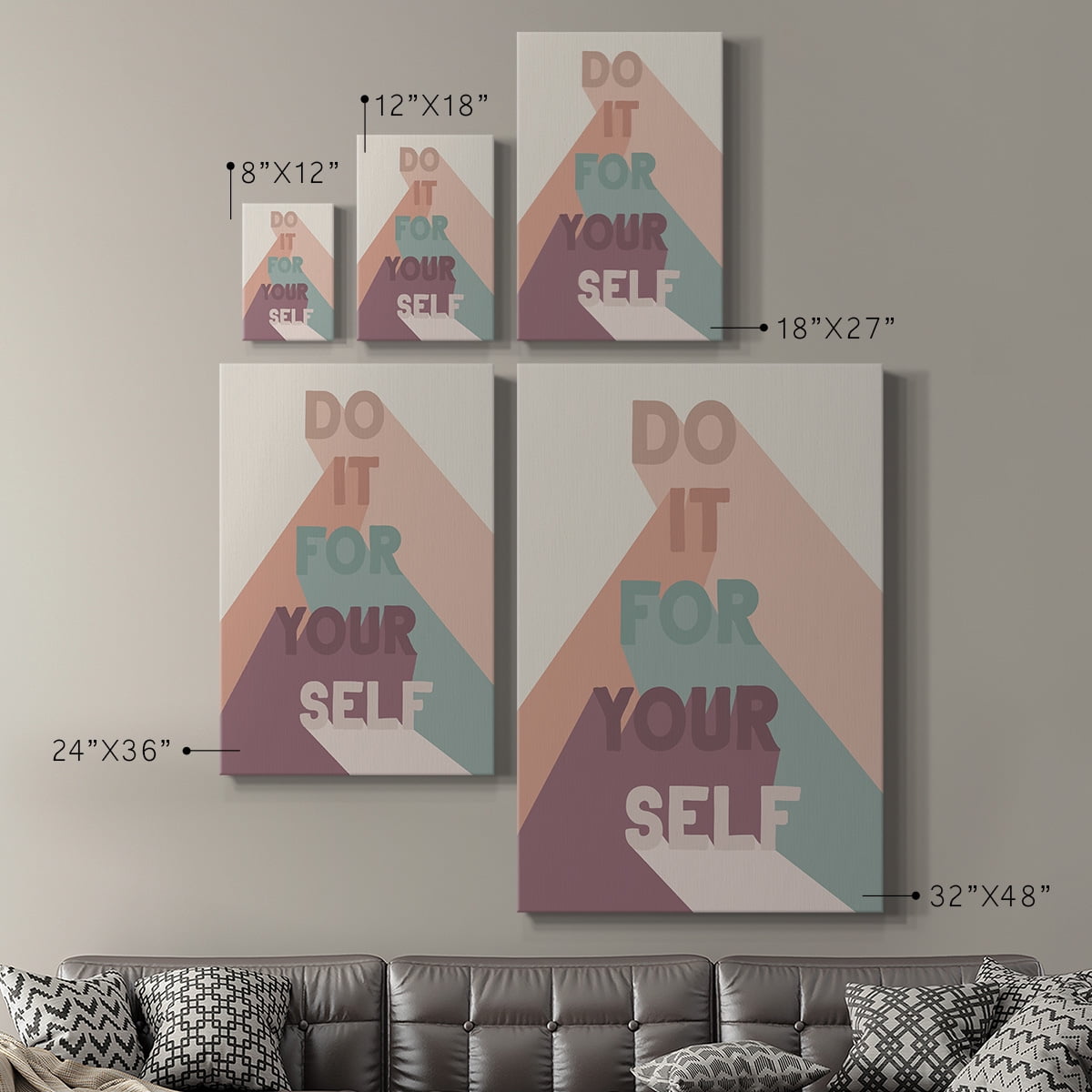 For Yourself Premium Gallery Wrapped Canvas - Ready to Hang
