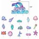 thumbnail image 3 of Mermaid Birthday Party Decorations Set, Mermaid Party Supplies, Happy Birthday Banners Mermaid Balloons Mermaid Cake Cupcake Topper for Girl's Mermaid, 3 of 4