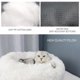 thumbnail image 5 of Decdeal Cama redonda de felpa suave para, 5 of 8