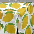 thumbnail image 4 of Lemons Dog Crate Cover, Rhythmic Colorful Energetic Citrus Cartoon Print, Easy to Use Pet Kennel Cover Small Dogs Puppies Kittens, 7 Sizes, Earth Yellow White Green, by Ambesonne, 4 of 6