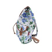 Bravo! Womens Backpack Flower Peony Rucksack Drawstring Bag