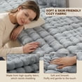 thumbnail image 4 of OHSIO Couch Cover for Pets, Non-Slip Fuzzy Sofa Slipcover, Washable Soft Sofa Protector for Couch Sofa and Sectional (Light Gray, 27.6'' x 63''), 4 of 9