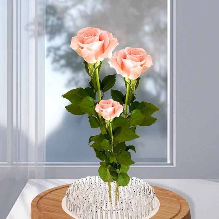 3X Flower Stand Flower Arrangements Holder With Suction Ikebana