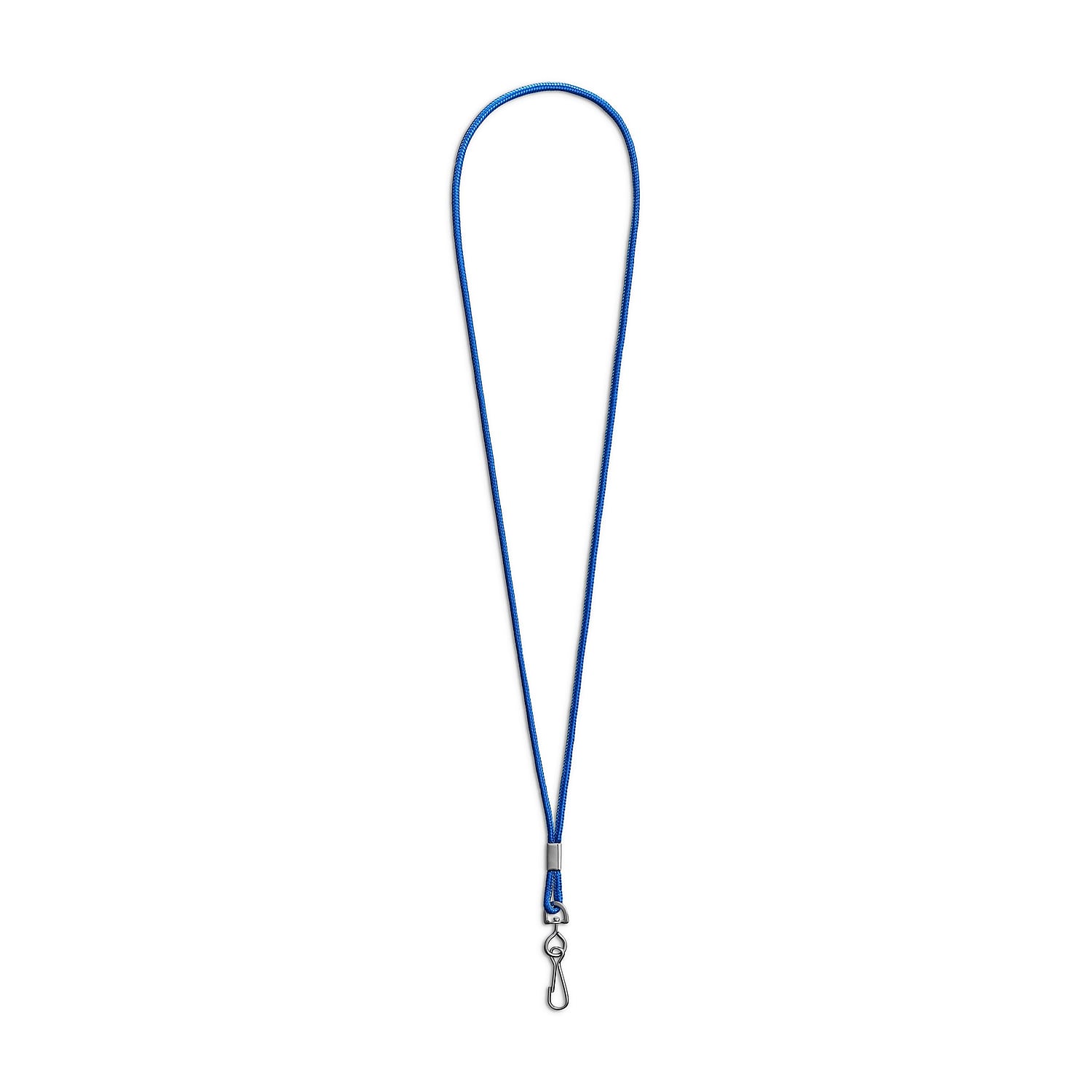 Staples 18917/3748014 Lanyards for IDBadge Holders Blue 12/Pack