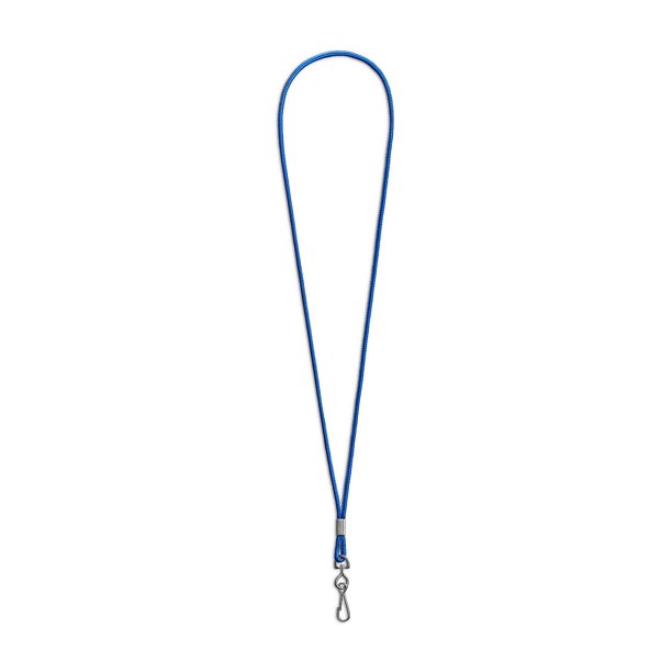 Staples 18917/3748014 Lanyards for IDBadge Holders Blue 12/Pack
