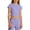 0-Purple218, variant on Hienoo Toddler Girls' Short Sleeved T Shirt Solid Crew Neck Crop Top Casual Summer Tee
