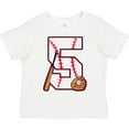 thumbnail image 3 of Inktastic Baseball Fifth Birthday Five Years Old Boys or Girls Toddler T-Shirt, 3 of 5