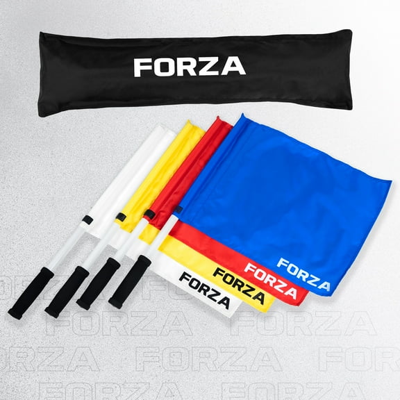 FORZA Water Polo Referee Flag Set - Officiating Game Flag Set | Suitable for Referees At All Levels
