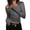 Grey Shirts, variant on CAIVO Womens Off The Shoulder Tops Summer Blouse Double Lined Tight Long Sleeve Shirt Ruched Mesh Crop Tops Summer Blouse Going Out Tops Summer Blouse Fashionable Solid Color Back To School Dailywear