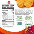 thumbnail image 3 of Simply Ruffles Hot and Spicy Potato Chips, 5.5 oz, 3 of 7