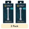 (2 pack) Safety 1st OutSmart Toilet Lock, White, Toddler