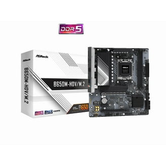 ASRock A620M-HDV/M.2+ AM5 Micro ATX Motherboard, HDMI, DisplayPort