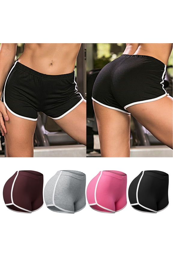 Women Yoga Shorts Fitness Sports Gym Activewear Running Beach Shorts Workout Pants