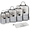 Multicolor 2, variant on Jiaoprinted Cute Axolotl 6 Set Compression Packing Cubes for Travel Essentials, Hearts Lightweight Carry on Expandable Luggage Organizer Bags for Women Men