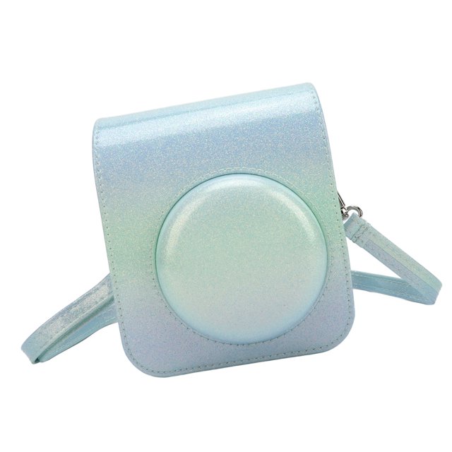 Camera Protective Bag Instant Mini 12 Rainproof Scratch Proof PU Leather Camera Case with Shoulder Strap