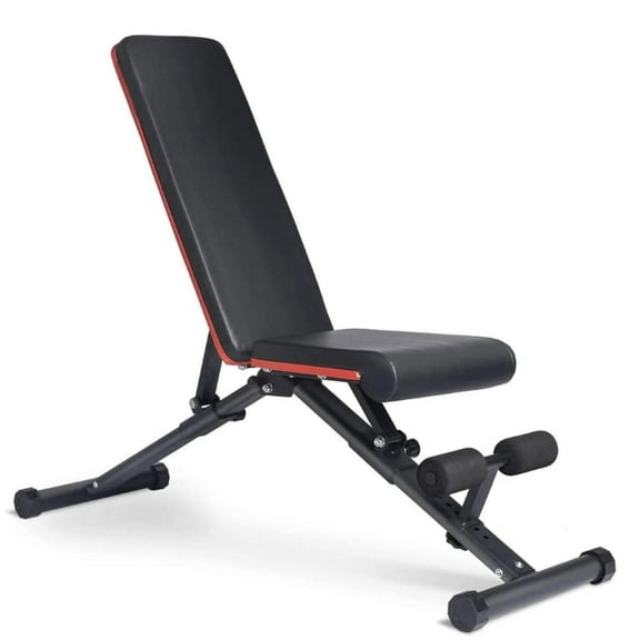 Sybels Heavy Duty Foldable Workout Bench, 795LBS Capacity with Commercial-Grade Steel & Adjustable Design,  for Home Gym Strength Training