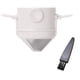 thumbnail image 5 of Tmvgtek Filtro De Café Plegable De Acero Inoxidable Con Gotero De Café Con Cepillo (Blanco) Tmvgtek Para estrenar, 5 of 7