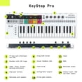 thumbnail image 4 of Arturia Keystep Pro - driver MIDI de rendimiento todo en uno, secuenciador y arpegiador, 4 pistas se, 4 of 7
