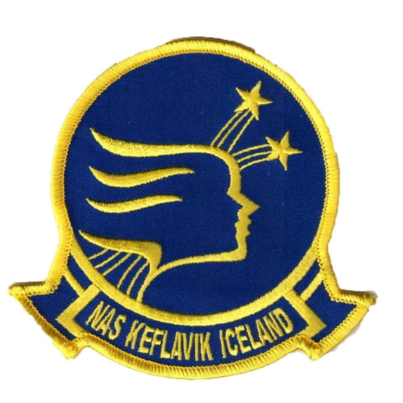 NAS KEFLAVIK ICELAND Patch – Plastic Backing