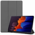 thumbnail image 1 of Samsung Galaxy Tab S7 FE Tablet case, leather, collapsible stand, fully protected, Samsung Galaxy Tab S7 FE tablet case（Gray）, 1 of 1