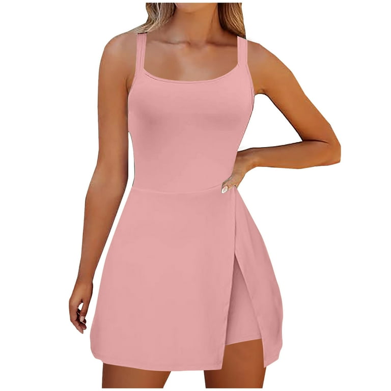 slim fit dress slacks Fit & Flare Athletic Dress main image 0