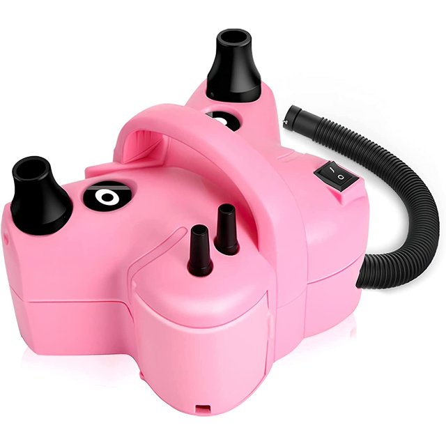 Jinsinto Electric Balloon Inflator, 600w 3 In 1 Electric Pump, Air Pump Inflator/deflator For Swimming Ring, Air Mattress, Party, Birthday, Wedding