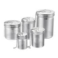 thumbnail image 4 of AFQH Floating Stainless Steel Mesh Tea Infuser Oval Loose Leaf Tea Steeper Soups Oil Spice Herb Tea Strainer Holders Filter for Kitchen Cooking Office Home Supplies, 4 of 7