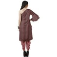 thumbnail image 4 of Moomaya Designer Printed One Shoulder Bell Sleeve Kurti w/ Pants Ethnic Clothing Sets For Women, 4 of 7
