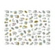 thumbnail image 2 of Seitruly Pegatinas para uñas, calcomanías en relieve 3D, impresión de deslizadores de belleza para manicura, decoración DIY, adhesivo, accesorios de Juegos de manicura WG255 Seitruly CE012223-19B, 2 of 5