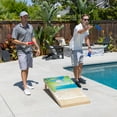 thumbnail image 3 of GoSports 4'x2' Regulation Size Premium Wood Cornhole Set - Beach Themed Design, 3 of 6