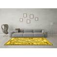 thumbnail image 3 of Ahgly Company Machine Washable Indoor Rectangle Southwestern Yellow Country Area Rugs, 8' x 12', 3 of 4