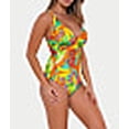 thumbnail image 3 of Sunsets Swimwear Lush Luau Forever Tankini Top, 3 of 6