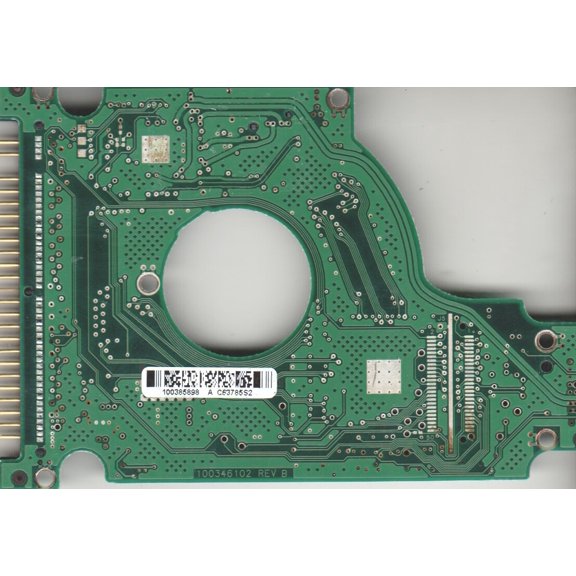 ST98823A, 9W3883-024, 7.24, 100385898 A, Seagate IDE 2.5 PCB