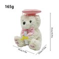 thumbnail image 2 of Cevemin 2026 Graduation Plush Bear With Doctor Cap Scroll Cute Souvenir Gift For Graduate, 2 of 8
