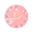 thumbnail image 2 of WREESH Creative Pattern Stone Wall Clock Acrylic Living Room Decoration, 2 of 8