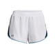 thumbnail image 3 of Shorts para correr Under Armour Fly by 2.0 para mujer blanco XL, 3 of 4