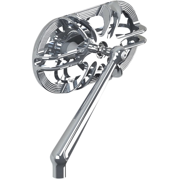 Arlen Ness Deep Cut Forged Chrome Left Mirror (13-165)