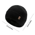 thumbnail image 2 of LIZENG Soft Thermal Knit Beanie Hat for Women Acrylic Fiber Lightweight Ribbed Cap Stretch Fit Warm Winter Hat for Casual Wear Outdoor Comfort and Daily Use ﻿, 2 of 2