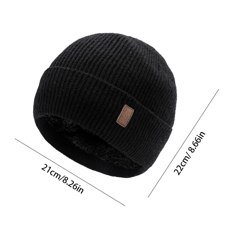 LIZENG Soft Thermal Knit Beanie Hat for Women Acrylic Fiber  display picture 2