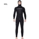 thumbnail image 5 of Sudadera con capucha Traje de baño Profesional Split Funda larga de dos piezas Esquema impermeable a prueba de agua Seco rápido para surfear Natación XXL Methold OD017130-04, 5 of 7