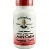 Christopher's Original Formulas Quick Colon Part 1 Vegetarian Capsules, 100 CT