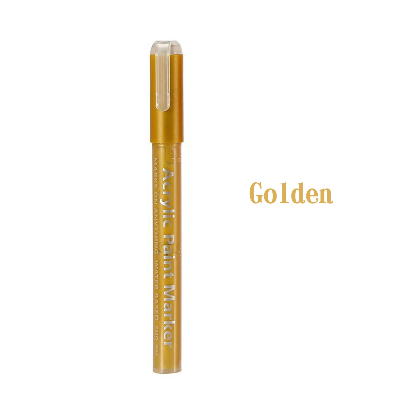 3 Gold And 3Silver Acrylic Marker Pen Set Water- Pen Hand Ledger Graffiti Pen Acrylic Pigment Marker Pen Acrylic Pigment Marker Pen 6Ml