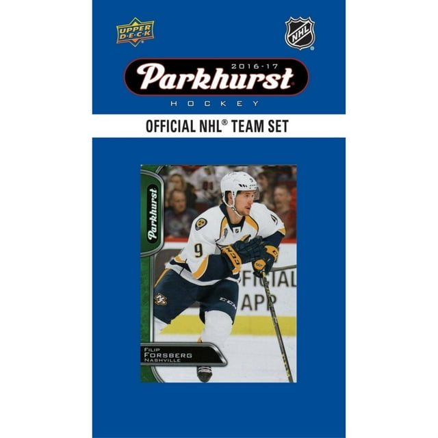 NHL Nashville Predators 2016 Parkhurst Team Set and an all-star set