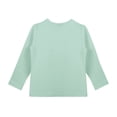 thumbnail image 4 of Grblisyd Girls Tops Size 10-12 Long Sleeve Shirt Black Kids Crew Neck Size 10-12 Basic Tshirts Cute Teen Girls Clothes Trendy Fall Outfits ,Mint Green 10-11Y, 4 of 7